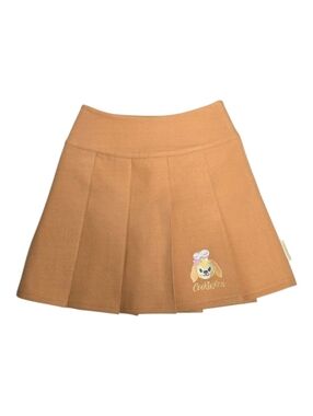 NEW Disney Resort Shanghai Duffy CookieAnn peach pleated coquette skirt L